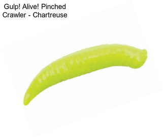 Gulp! Alive! Pinched Crawler - Chartreuse