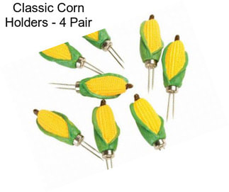 Classic Corn Holders - 4 Pair