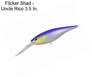 Flicker Shad - Uncle Rico 3.5 In.