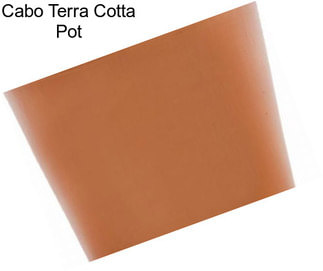 Cabo Terra Cotta Pot