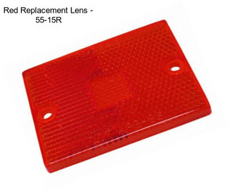 Red Replacement Lens - 55-15R