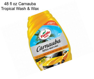 48 fl oz Carnauba Tropical Wash & Wax