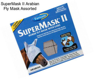 SuperMask II Arabian Fly Mask Assorted