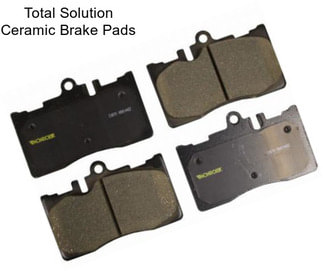 Total Solution Ceramic Brake Pads