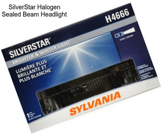 SilverStar Halogen Sealed Beam Headlight