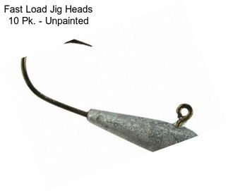 Fast Load Jig Heads 10 Pk. - Unpainted