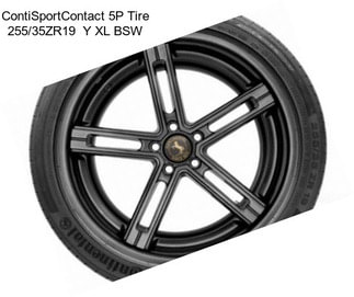 ContiSportContact 5P Tire 255/35ZR19  Y XL BSW