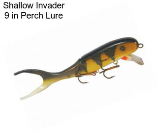 Shallow Invader 9 in Perch Lure