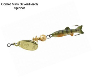 Comet Mino Silver/Perch Spinner