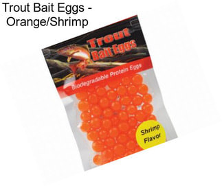 Trout Bait Eggs - Orange/Shrimp