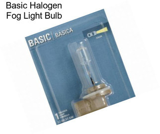 Basic Halogen Fog Light Bulb