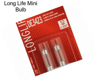 Long Life Mini Bulb