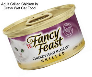 Adult Grilled Chicken in Gravy Wet Cat Food