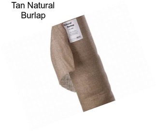 Tan Natural Burlap