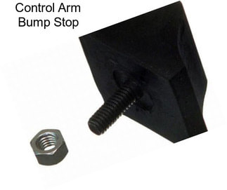 Control Arm Bump Stop