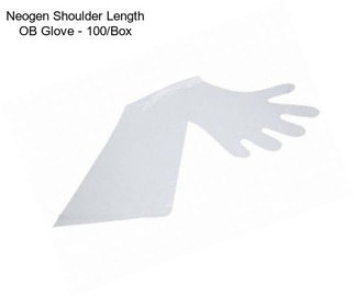 Neogen Shoulder Length OB Glove - 100/Box