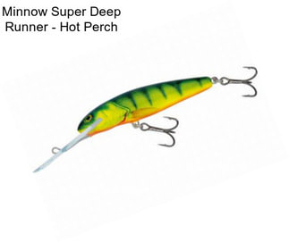 Minnow Super Deep Runner - Hot Perch