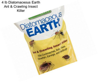 4 lb Diatomaceous Earth Ant & Crawling Insect Killer