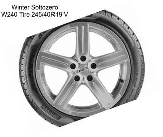 Winter Sottozero W240 Tire 245/40R19 V