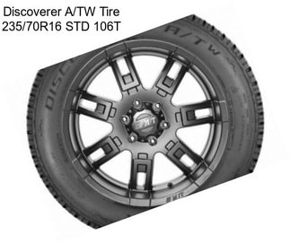 Discoverer A/TW Tire 235/70R16 STD 106T