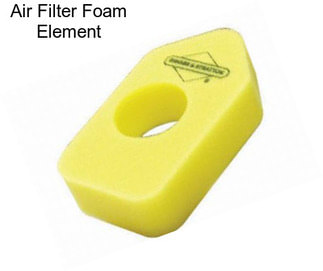 Air Filter Foam Element