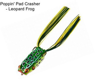 Poppin\' Pad Crasher - Leopard Frog