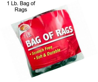 1 Lb. Bag of Rags