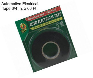 Automotive Electrical Tape 3/4 In. x 66 Ft.