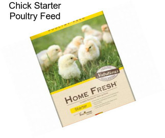 Chick Starter Poultry Feed