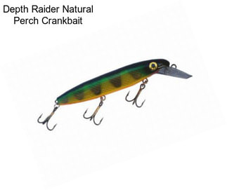 Depth Raider Natural Perch Crankbait