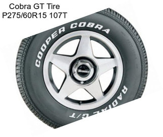Cobra GT Tire P275/60R15 107T