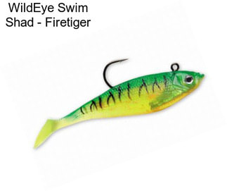 WildEye Swim Shad - Firetiger