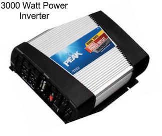 3000 Watt Power Inverter