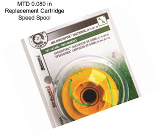 MTD 0.080 in Replacement Cartridge Speed Spool