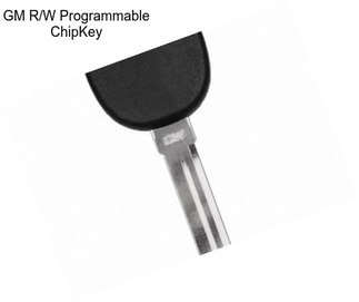 GM R/W Programmable ChipKey