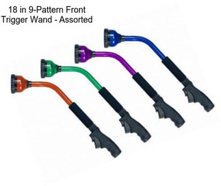 18 in 9-Pattern Front Trigger Wand - Assorted