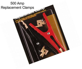 500 Amp Replacement Clamps