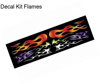 Decal Kit Flames