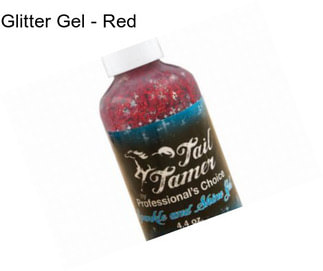 Glitter Gel - Red