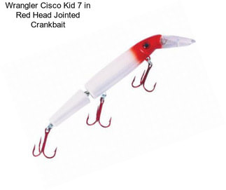 Wrangler Cisco Kid 7 in Red Head Jointed Crankbait