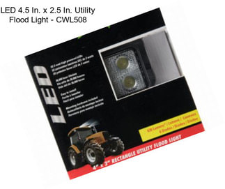 LED 4.5 In. x 2.5 In. Utility Flood Light - CWL508