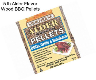 5 lb Alder Flavor Wood BBQ Pellets