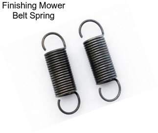 Finishing Mower Belt Spring