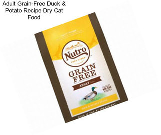 Adult Grain-Free Duck & Potato Recipe Dry Cat Food