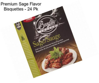 Premium Sage Flavor Bisquettes - 24 Pk