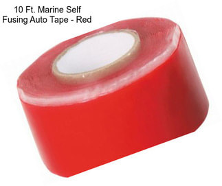 10 Ft. Marine Self Fusing Auto Tape - Red