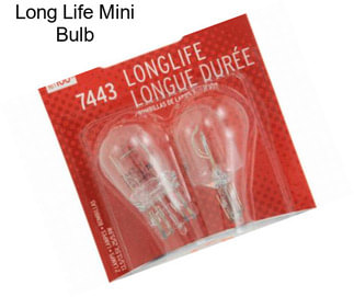 Long Life Mini Bulb