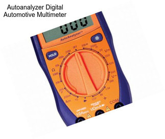 Autoanalyzer Digital Automotive Multimeter