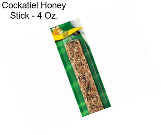 Cockatiel Honey Stick - 4 Oz.
