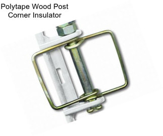 Polytape Wood Post Corner Insulator